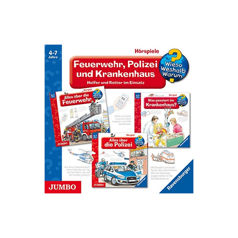 Feuerwehr,Polizei und Krankenhaus.Helfer und Rett