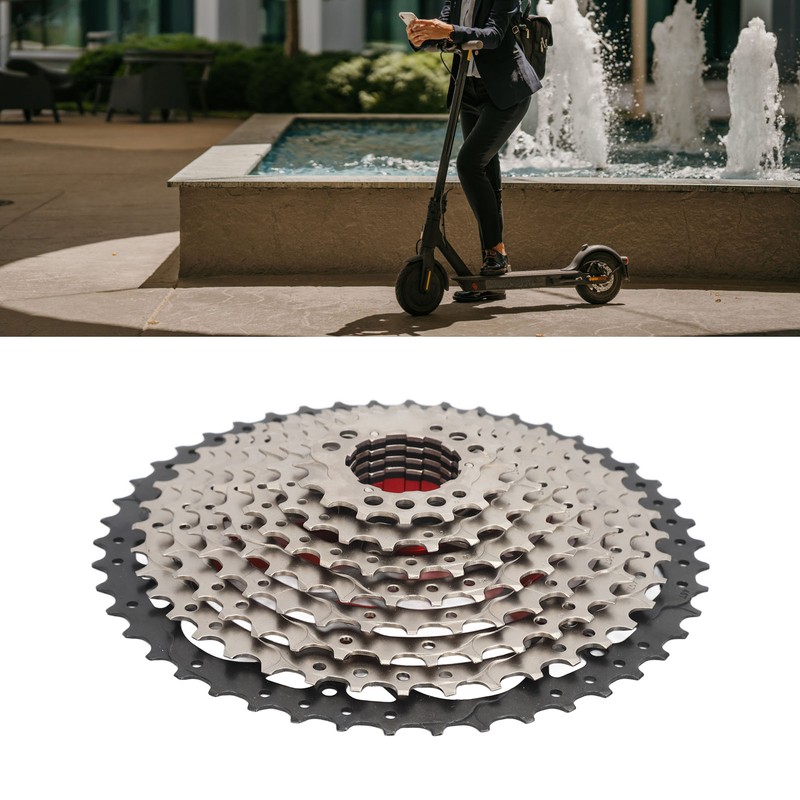 Bicycle Cassette 10 Speed Aluminum Noiseless Skeleton Design Bike Cassette