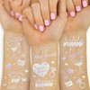 Cheers Temporary Tattoos, Good Vibes Only Favors, Smiley, Rainbow Arts
