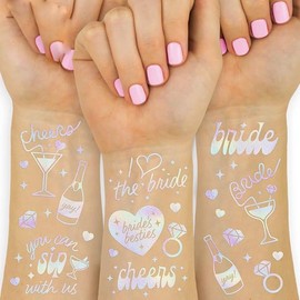 Cheers Temporary Tattoos, Good Vibes Only Favors, Smiley, Rainbow Arts and Crafts, Bridesmaid Favor + Bride To Be (Cheers)
