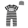 Baby Boys' Prisoner Costume Bodysuit (Short Prisoner, 0-3 Months)