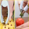 Pineapple Eye Remover,Multifunctional Stainless Steel Cutter and Fruit Corer,strawberry stem