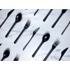 Abena Gastro Reusable Plastic Forks | 18cm | Pack of