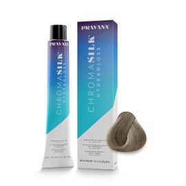 PRAVANA ChromaSilk Hydragloss Tinte en Gel Color 8Bv Light Beige Blonde 90 ml, Tinte para Cabello Demi-Permanente, Color Vibrante y Duradero, hasta Doble de Brillo, Refresca el Cabello, sin Amoniáco