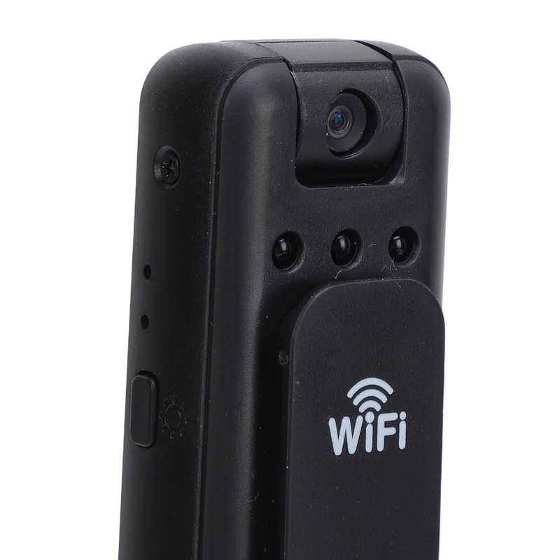 Clip Camera 1080P 155° Large Wide Angle 180° Rotating WiFi
