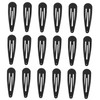Gatuida 24PCS Non Slip Metal Snap Barrettes for Women Compact