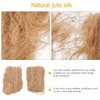 Namvo 2Packs Natural Eco Wood Firelighters- Jute Silk Survival Fire