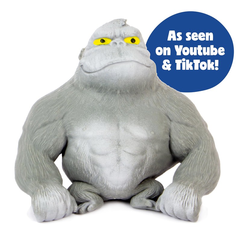 Keycraft Super Stretchy Gorilla | Gorilla Toy | Squishy and