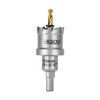 Mollom (1-5/16''|34mm) Heavy Duty Carbide Hole Saw with 2 Pilot