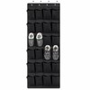 Over The Door Shoe Organizer with 24 Large Mesh Pockets