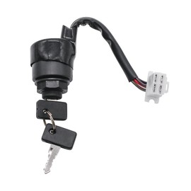 JDLLONG Ignition Key Switch 4 Pins Fits for Yamaha G14 Gas Electric Golf Cart Models JN3-82510-00-00
