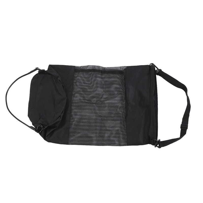 Mesh Trash Bag Washable Large Capacity Lightweight Portable Outdoor Garbage