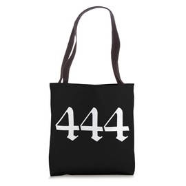 444 Numerology Spiritual Personal Number 444 Angel Number Tote Bag