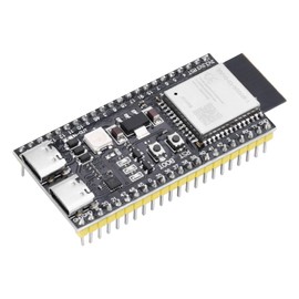 diymore 2PCS ESP32 S3 DevKitC 1 N16R8 ESP32 S3 WROOM1 N16R8 Development Board WiFi Bluetooth 5.0 Mesh wifi ESP32 S3 Module with soldered pins