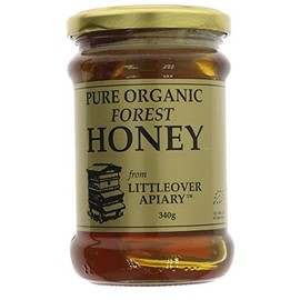 Littleover Apiaries Organic Forest Honey 340g (Pack of 6)