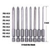 Phillips Cross Screwdriver Bits Set, 8Pcs 1/4 inch Hex Shank