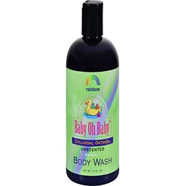 Rainbow Research, Baby Oh Baby, Body Wash, Colloidal Oatmeal, Unscented, 12 fl oz