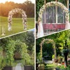 Thickened 0.7mm Tube Garden Arch Trellis, 4.6 * 7.8 or