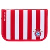 FC Bayern München FCB Pencil Case with Stripes Red /