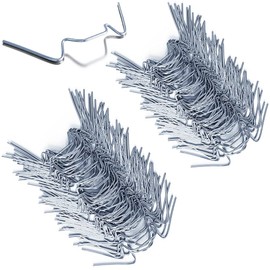 Deuba Greenhouse Clips Rust-Proof Hollow Panel Panes Attachment Greenhouse Accessories - Quantity Selection