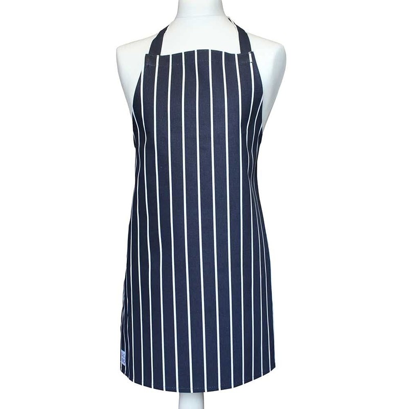 Children’s Apron and Chef Hat Set – Navy & White