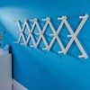 SKOLOO Hat Rack for Wall with 17 Hooks, Solid Wooden,
