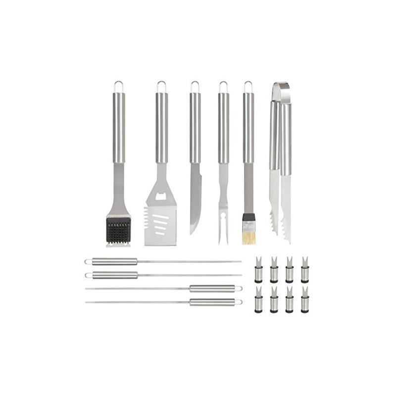 The Great Outdoor 23 Piece Stainless Stainless Steel Grilling Accessories