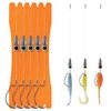 THKFISH Fishing Rigs Texas Rig 5 Pieces Leader Rigging Leader