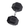 YORK Rubber Hex Dumbbell (35-125 lb.) 35 lb.