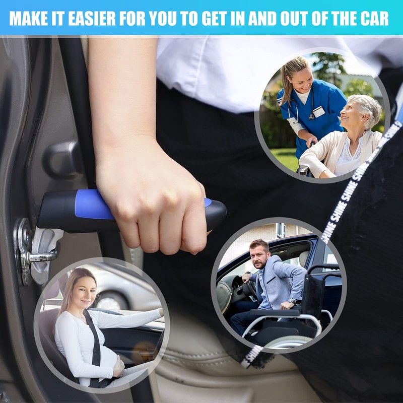 Fox Bunny Portable Car Door Armrest - Disabled Mobility Aid,