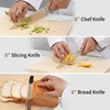 ZHANG XIAO QUAN SINCE 1628 15Pcs Knife Block Set,kitchen knife