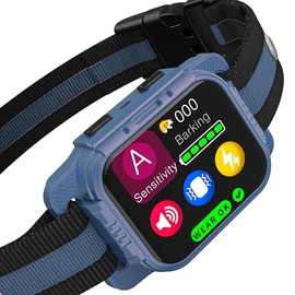 SKBAK Dog Bark Collar for Large Medium Small Dogs Blue 64