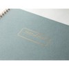 Midori 15261006 Notebook with Pocket, Light Blue