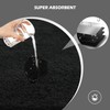 Baahrnom Bathroom Rugs Sets 3 Piece with Adjustable Toilet Seat