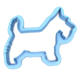 Sweet Prints Inc Scottish Terrier Dog Cookie Cutter - Dishwasher Safe (XX-Large: 7")