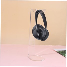 Gatuida Headphone Display Stand Acrylic Holder for Headsets Space-Saving Rack for Earphones and Cords Compatible Gaming Headsets