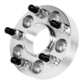 Torchbeam 5x4.5 to 5x4.75 Wheel Adapters 1.25 inch, Hub Centric Wheel Adapters (Changes Bolt Pattern) with 1/2" x20 Thread Pitch,70.3mm Hub Bore,2Pcs Adapters for Ranger,Mustang,Explorer,Edge