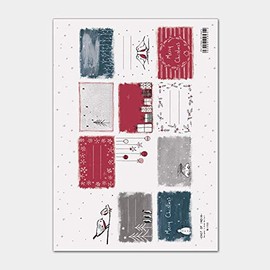 East Of India: A4 Sitcker Sheet - Christmas Stickers (12)