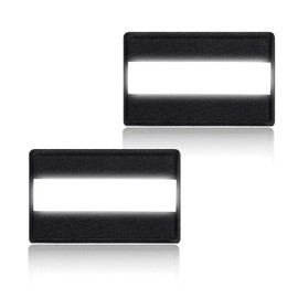 JIEYAO Reflective Safety Patches, Pack of 2 Reflector Patch Velcro Luminous Reflective Patch Reflectors Reflector Patch Safety Patch with Velcro Reflective Tape for Night Sports