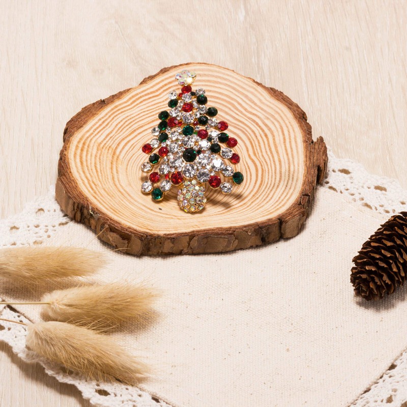 Philip Jones Christmas Tree Brooch