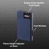 Visol Flatso Torch Lighter - Flat Flame Refillable Gas Butane