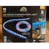 ECOSCAPED EcoScapes LED Color-Changing 15' Rope Light by Enbrighten -