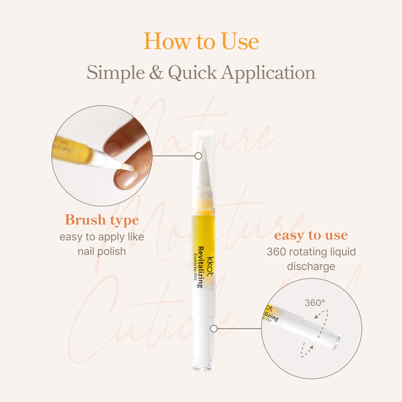 kkot Revitalizing Cuticle Oil