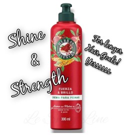 Herbal Essences Crema Fuerza y Brillo 300ml | Hair Cream Grow Longer Hair