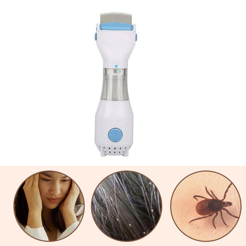 Electric Lice Comb Animal Vacuum Electric Filter Hair Cleaner Professional