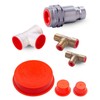 28 Pcs Automotive Cap Plugs Kit 0.11" to 4.37" Fit