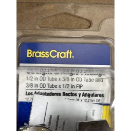 Brasscraft BCRP14DBRASSCRAFT UNION 1/2 CMP X 3/8 CMP & 3/8 X1/2 CMP
