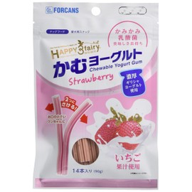 Happy 3 Fairy Restraint Yogurt/Dog Gum Lacto , safety pink