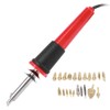 Electric Soldering Iron Set Wood Burning Pen Engraving Carving Pyrography