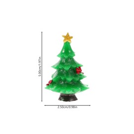 OKUMEYR 30pcs Craft Christmas Tree Mini Christmas Tree Christmas Accessories Desktop Christmas Tree Model Desktop Toppers Christmas Figures